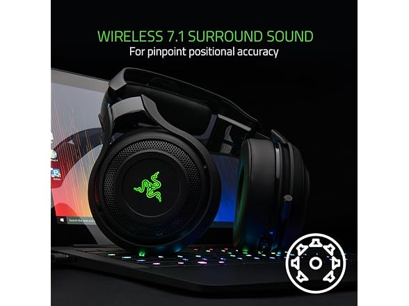 Razer ManOWar Wireless 7.1 Surround Sound Headset