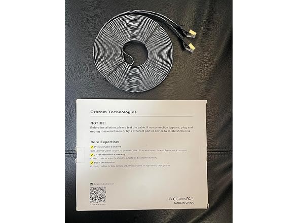 Orbram Cat 8 Ethernet Cable