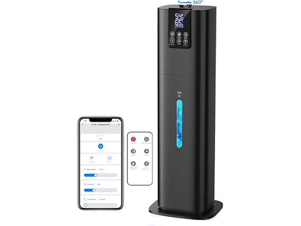 Hiswelle 8L Smart Top Fill Humidifier