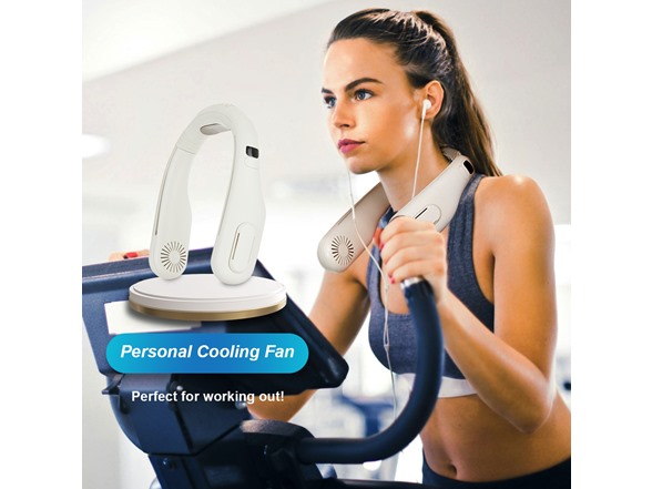 Cool Blades Neck Fan With Built-In AC