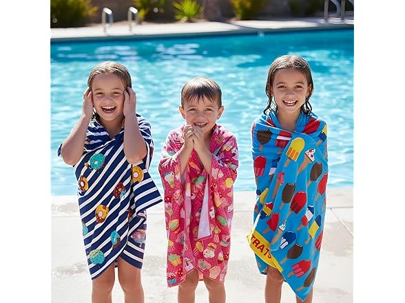 Fun Express Sweet Treats Beach Towels - 3 Pieces