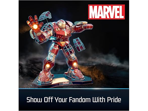 4D Build, Marvel Hulkbuster 3D Model Kit