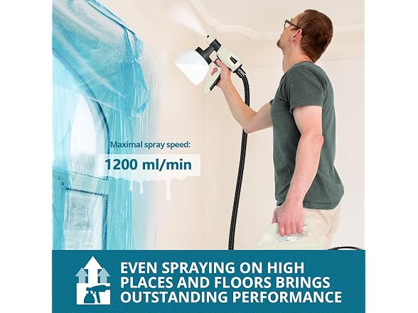 TILSWALL Shark800 800W Paint Sprayer White