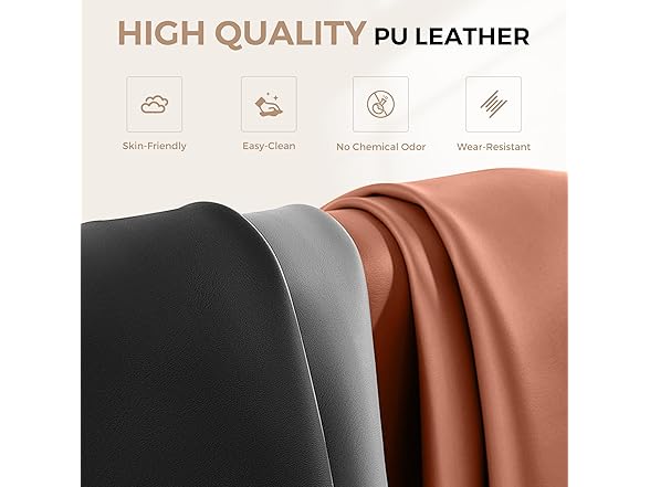 BESTFAIR Big and Tall Office Chair - Heavy Duty 400 LBS Exec (Open Box)