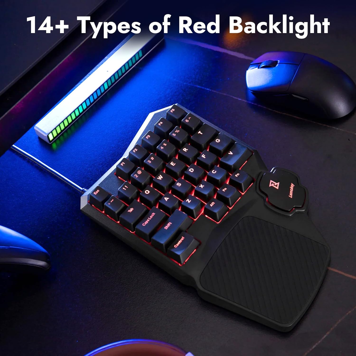 LEMOKEY X0 One Handed Gaming Keyboard - Gallery 13