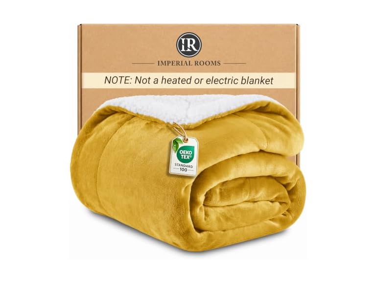 IR Imperial Rooms Queen Sherpa Blanket