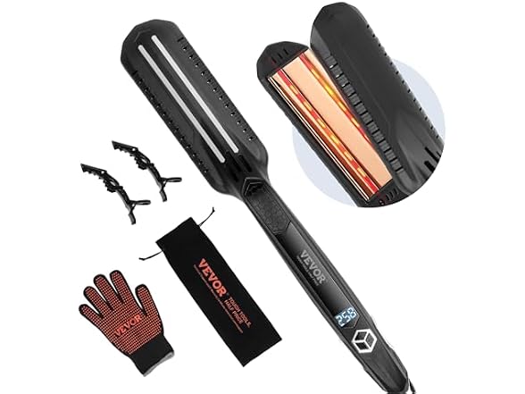 Hair Straightener, 1.5-inch Titanium Flat Iron