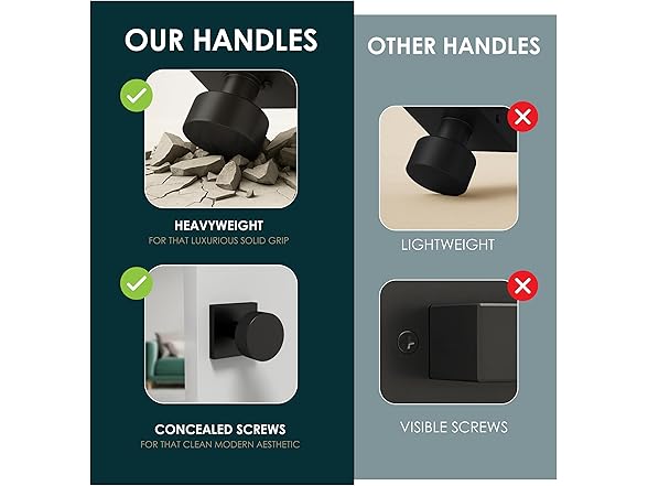 Mega Handles SUANA Door Knob