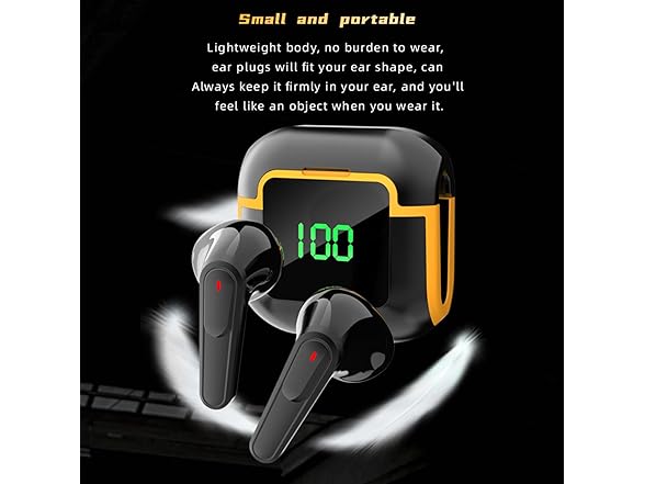 tapaxis Bluetooth Earbuds with Charging Case