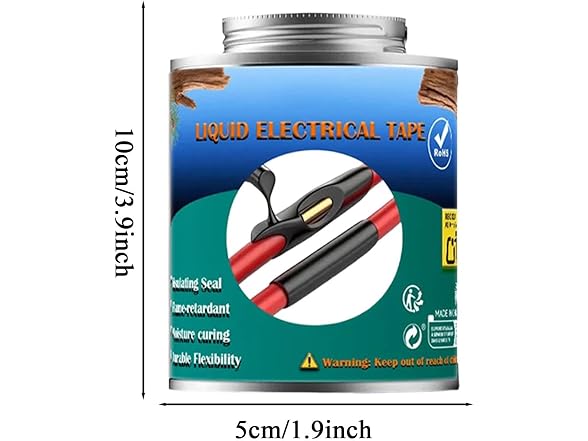 Genrico CON-96 (2 Pack) Liquid Electrical Tape