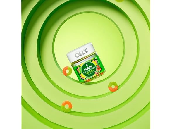 OLLY | Fiber Gummy Rings 50 Count