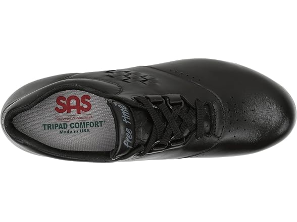 SAS Free Time Comfort Walking Shoe Black