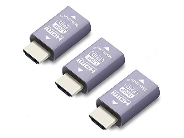 Hdmi Edid Emulator Passthrough-3pack