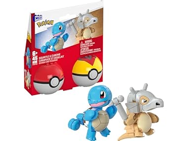 $13.99, Was $22.35, 37% Off! MEGA Pokémon Set, Squirtle & Cubone dealfomo