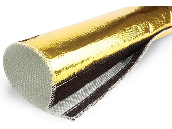 Air Tube Cover 3"-4" OD x 28"L Gold