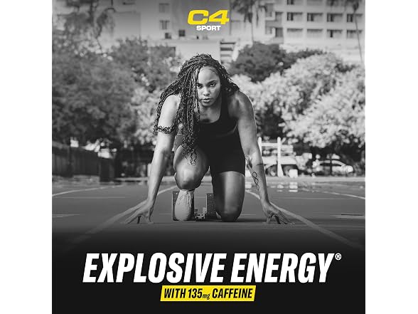 C4 Sport Pre Workout 135mg Caffeine Watermelon 30