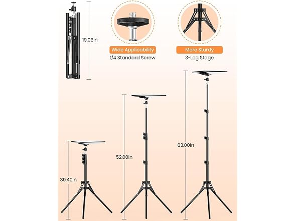 TMATMATMA Starlink Tripod Mount Adapter