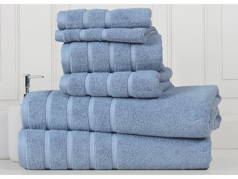 6-Piece Zero Twist Cotton Towel Set - Gallery 13