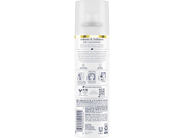 (2 Pack) Dove Dry Shampoo 2 Count