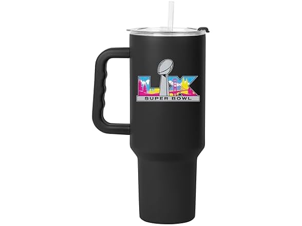 Fanmats Super Bowl 60 40oz Stainless Steel Tumbler