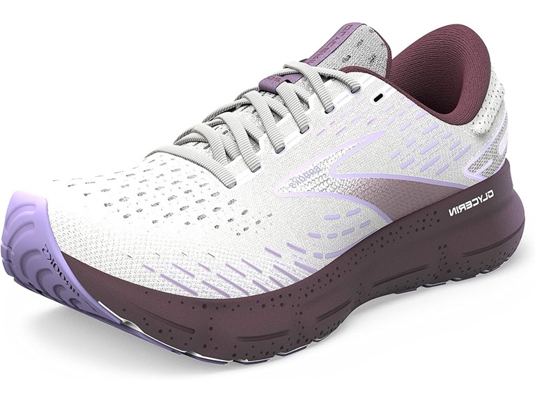 Brooks 1203691B168 5 Brooks Glycerin 20 Women's Shoes White/Orchid/Lavender