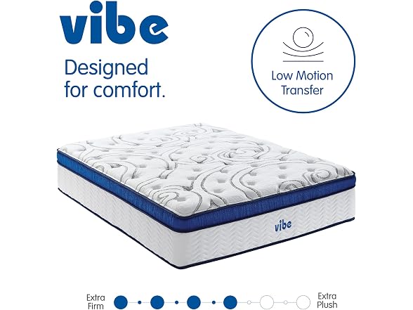Vibe Quilted Hybrid 12" Cal King Mattress