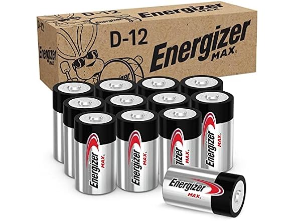 Energizer E301524301 Energizer MAX D 12 Pack