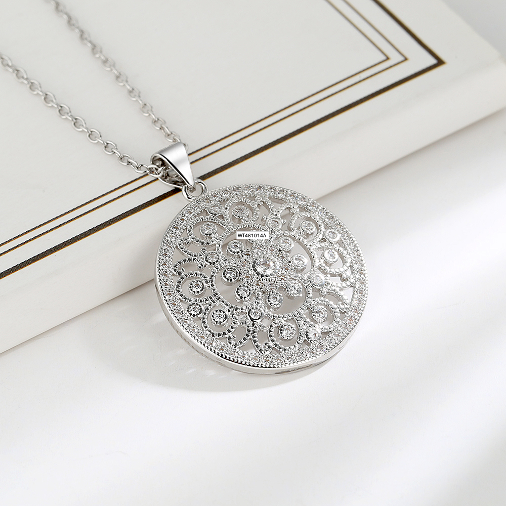 Sterling Silver Filigree Necklace - Gallery 4