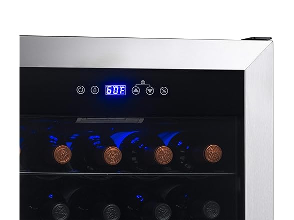 Newair Wine Fridge w/ Digital Thermostat - 23 Bottles