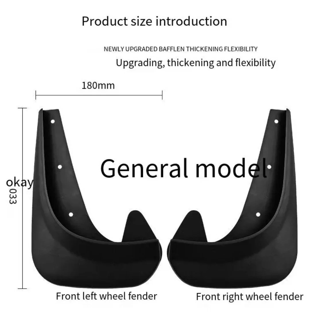 Universal Car Mud Flaps Splash Guards - Gallery 12