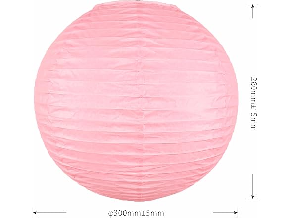 small colorful round paper lampshade