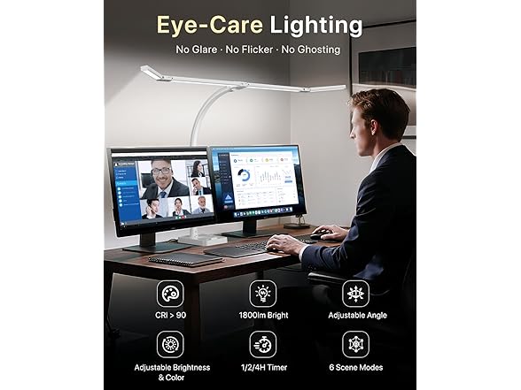 ONEMIX 42" LED Desk Lamp