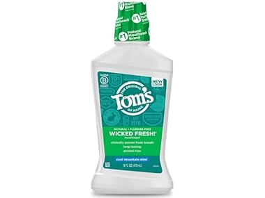 $2.99, Was $4.84, 38% Off! Tom's Wicked Fresh Mouthwash 16oz dealfomo