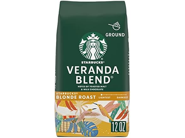 Starbucks Veranda Blend Ground, 12oz