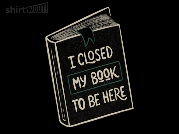 Closed My Book