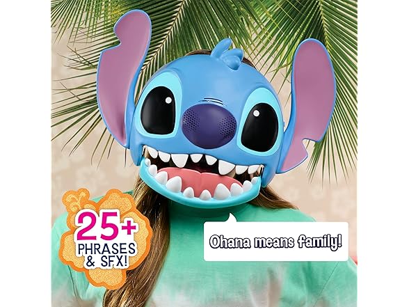 Disney Stitch Talking Mask