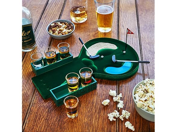 Foster & Rye Putt & Shot Mini Golf Drinking Game