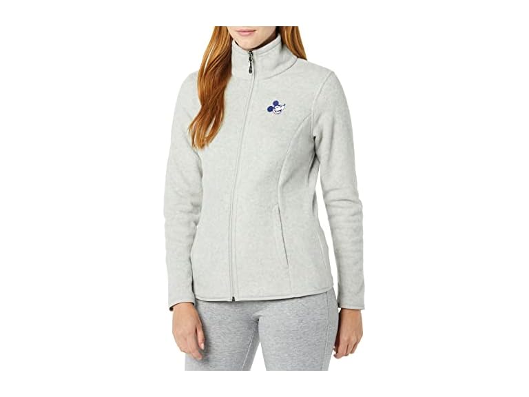 Amazon Essentials Women's Polar Fleece Full-Zip Mock Jacket