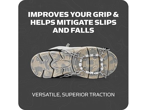Yaktrax Diamond Go Traction Cleats for Ice and Snow