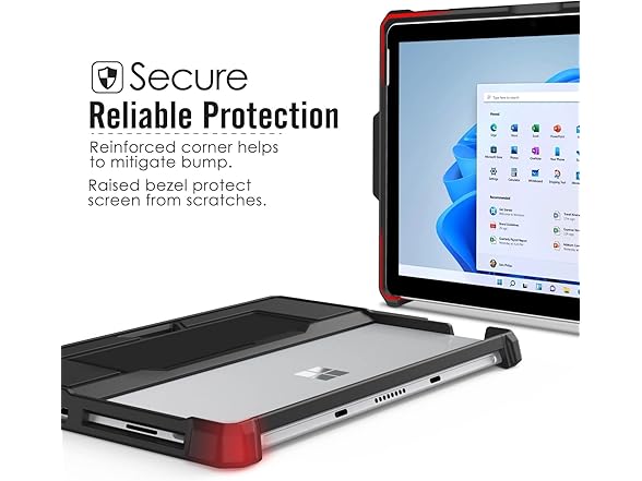 MoKo Rugged Case for Surface Go 4/3/2