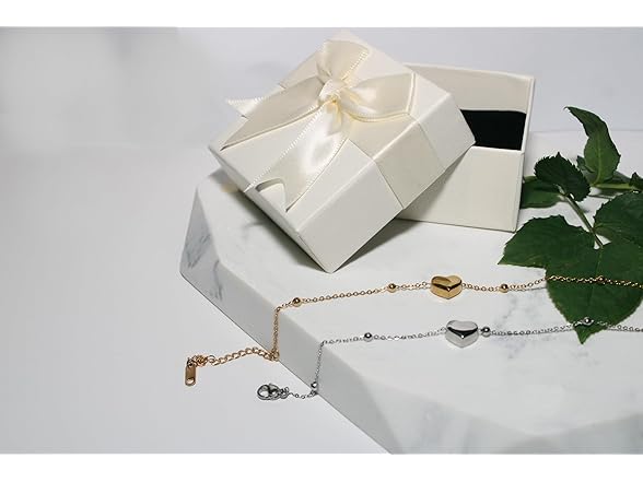 GlowAli 18K Gold Plated Heart Bracelet