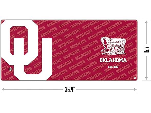 Oklahoma Sooners Desk Pad