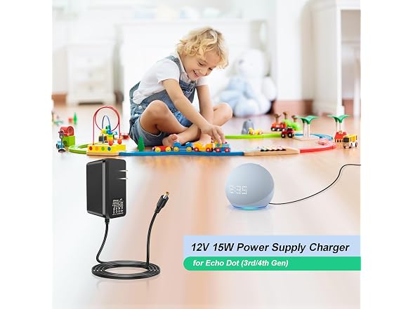 XZGm Power Cord Replacement for Alexa Echo Dot