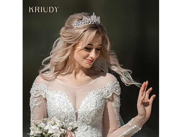 Kriudy Crown Headpiece Headband Tiara