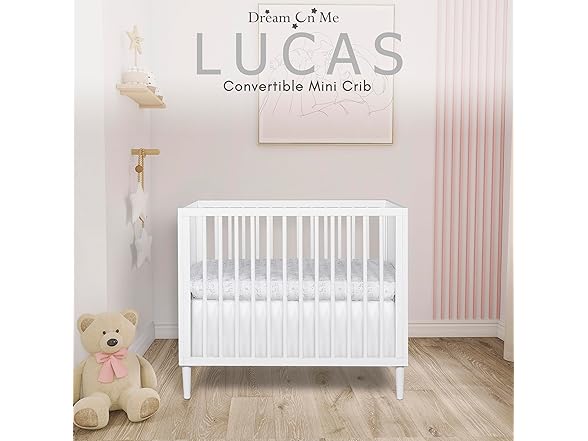 Dream On Me Lucas Mini Modern Crib