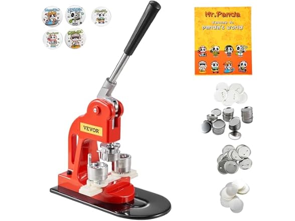 VEVOR Button Maker Machine - 25mm