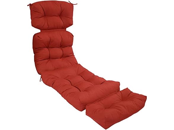 Sunnydaze Decor Chaise Lounge Chair Cushion