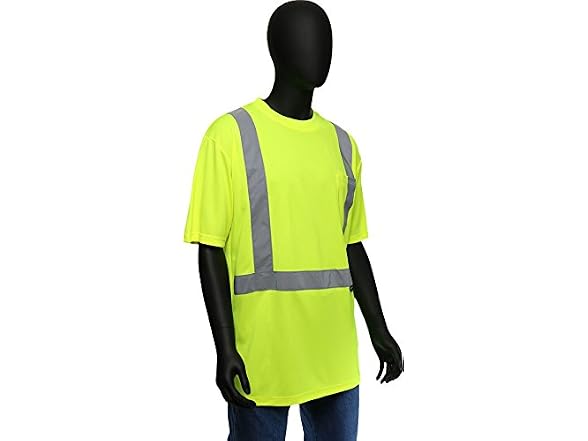 PIP 47402 ANSI CLASS 2 HI-VIS GREEN SHORT Hi-Vis