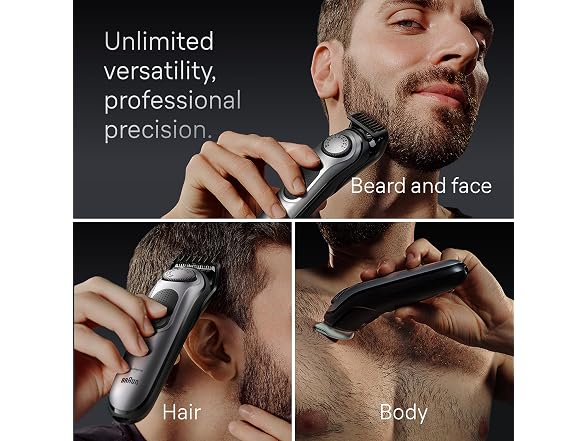 Braun All-in-One Men's Shaving Kit Series 7 7440, 12-in-1