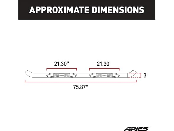 ARIES 204032-2 3-Inch Round Polished